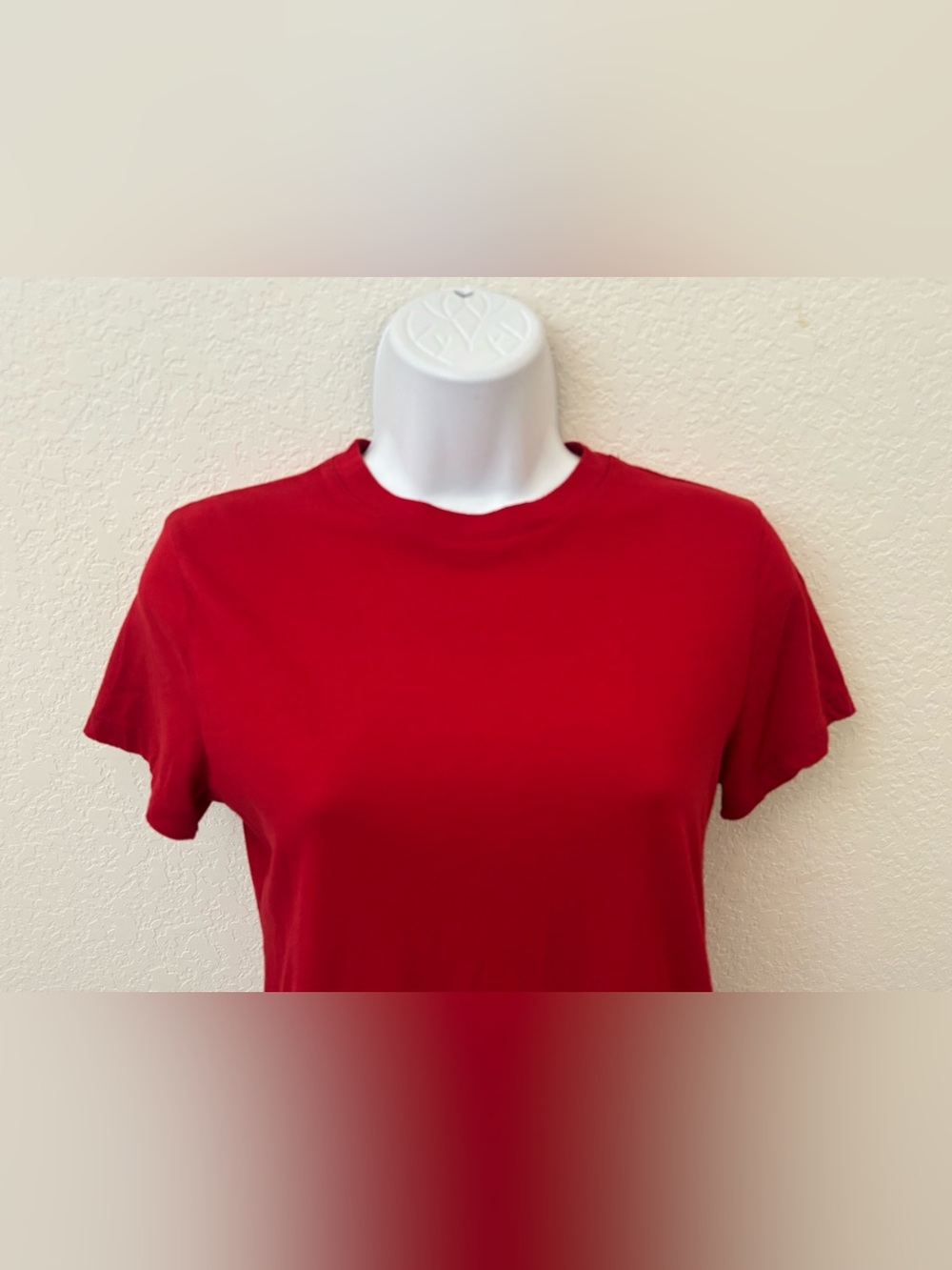 A New Day Short Sleeve T Shirt Women’s XS Red Pullover Top Round Neck - Picture 2 of 8